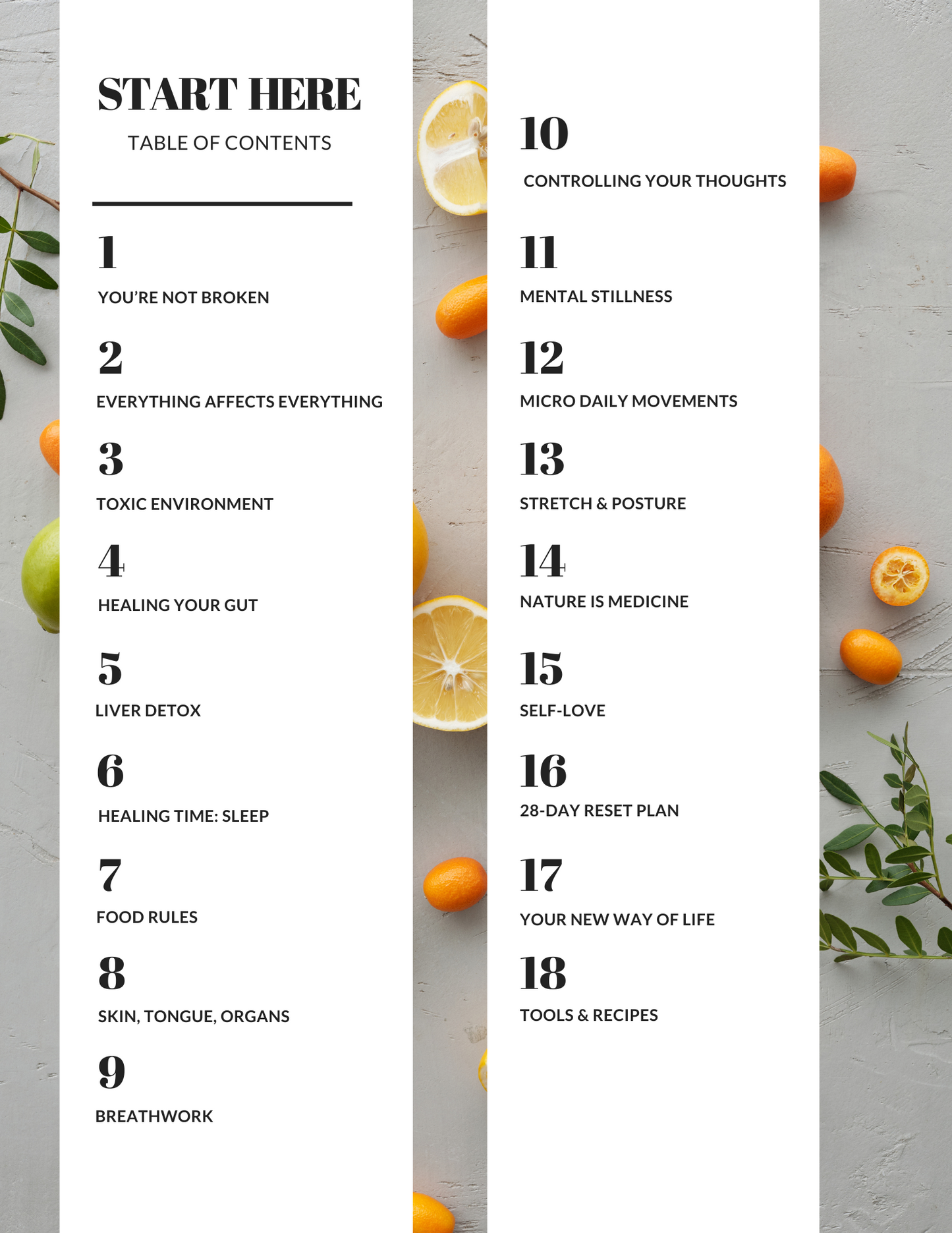 The Anti-Inflammation Guide: 💧 The Gentle Reset